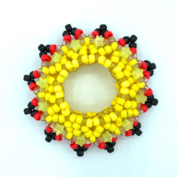 💛”Pokémon Pikachu” 3D UFO Festival Rave EDM Kandi Cuff 💛 - Picture 2 of 6